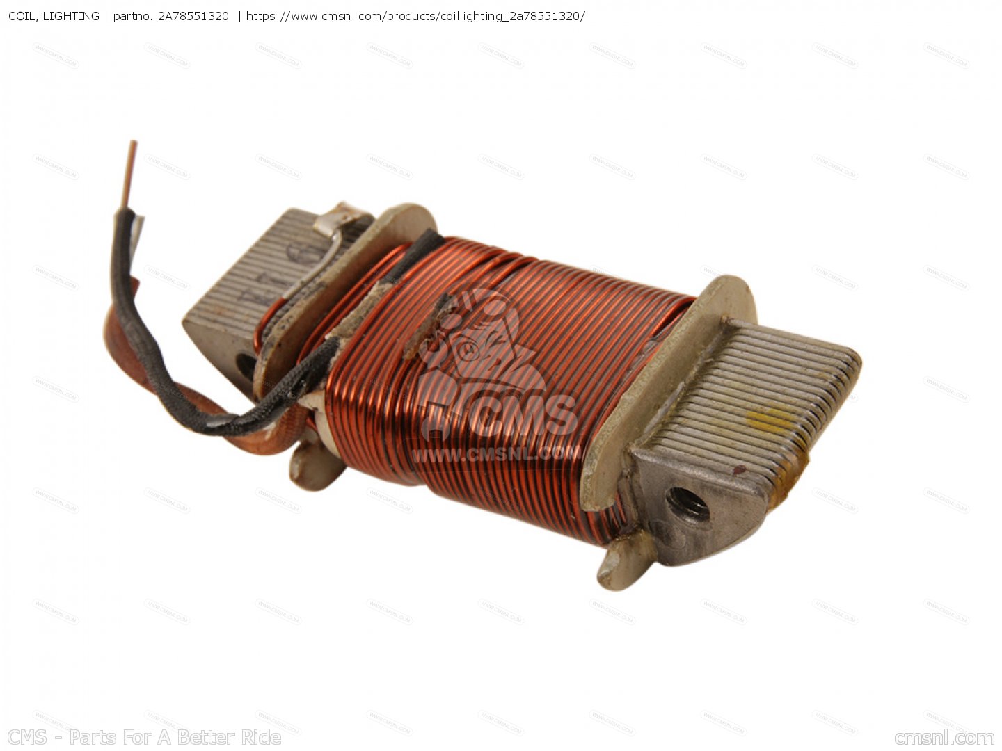 2A78551320: COIL, LIGHTING Yamaha - buy the 2A7-85513-20-00