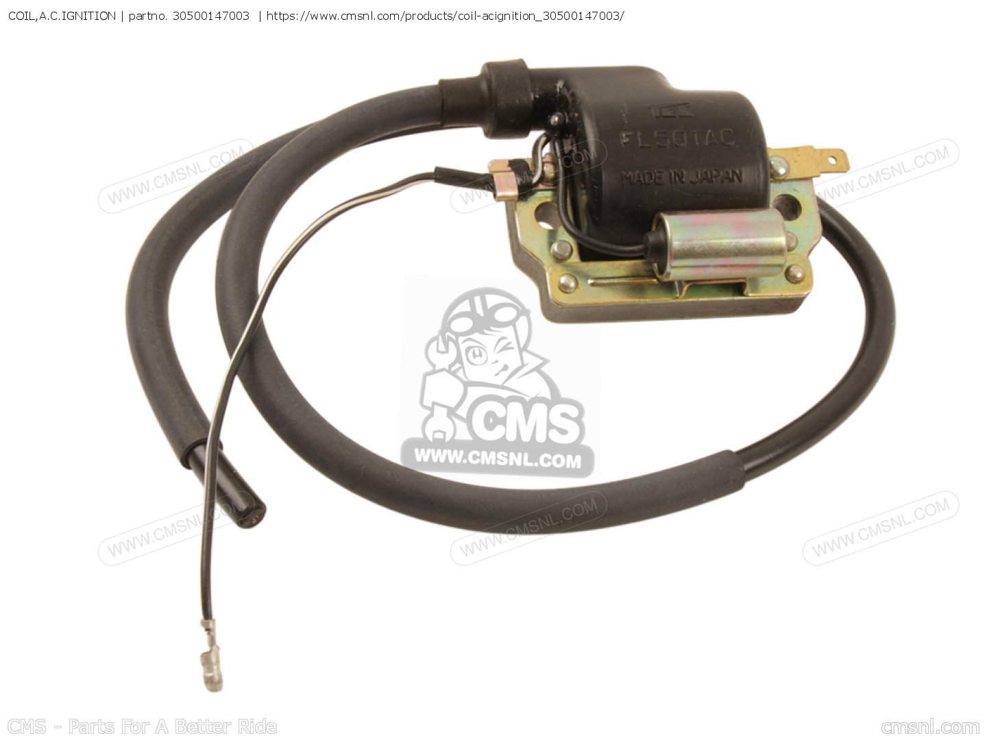 COIL,A.C.IGNITION for NC50 EXPRESS 1978 USA order at CMSNL