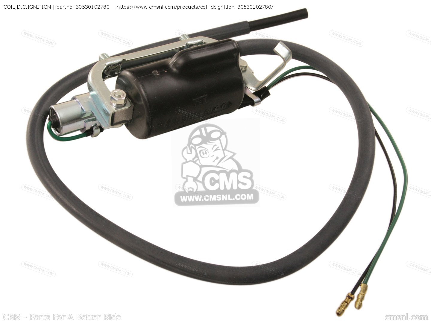 COIL,D.C.IGNITION for CT90 TRAIL 1979 (Z) USA order at CMSNL