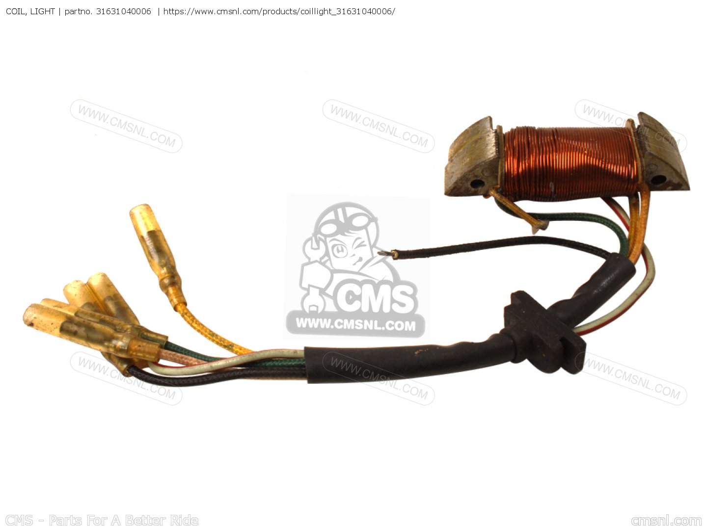 31631040006 Coil, Light Honda buy the 31631040006 at CMSNL