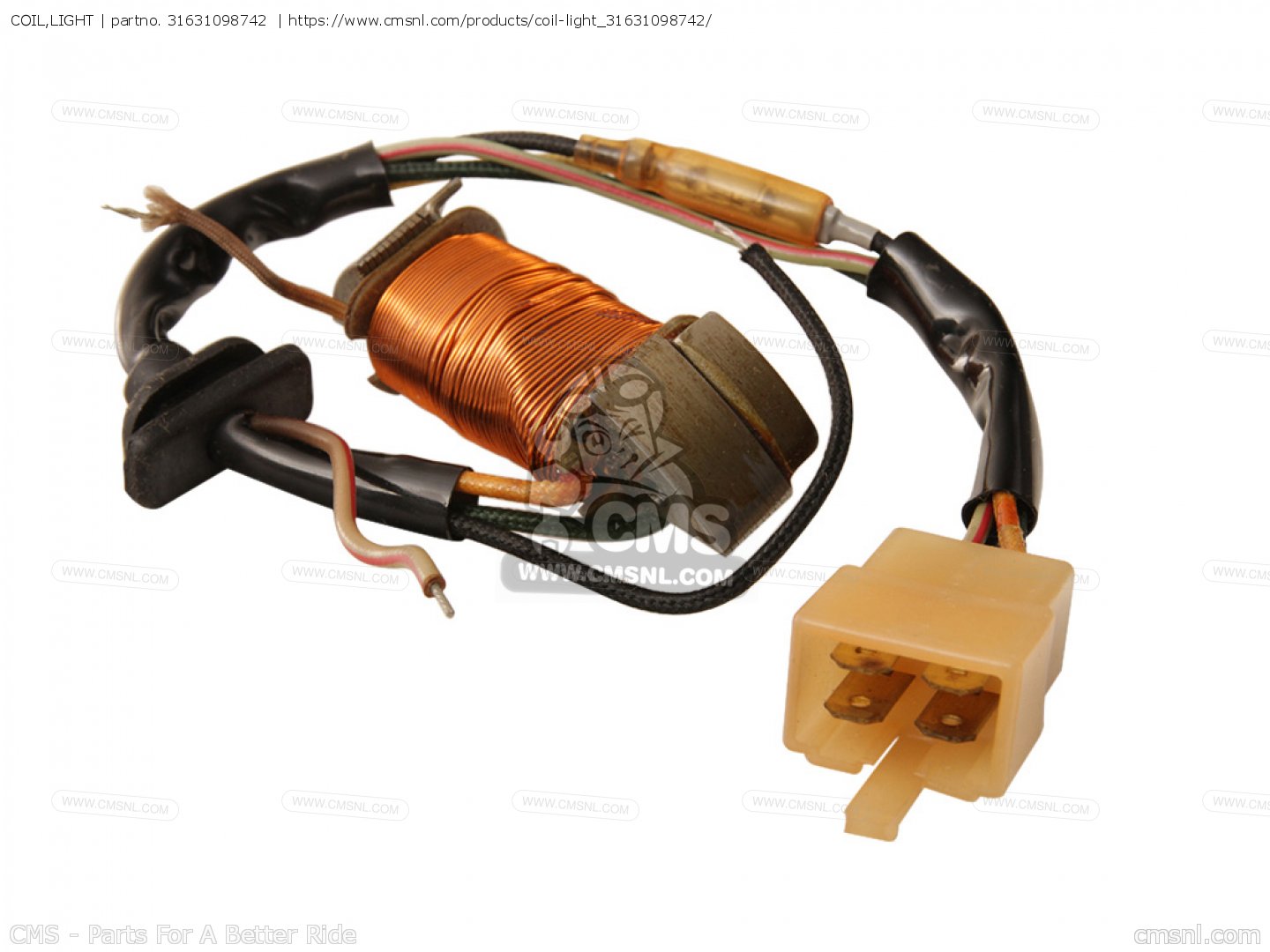 31631098742 Coil,light Honda buy the 31631098742 at CMSNL