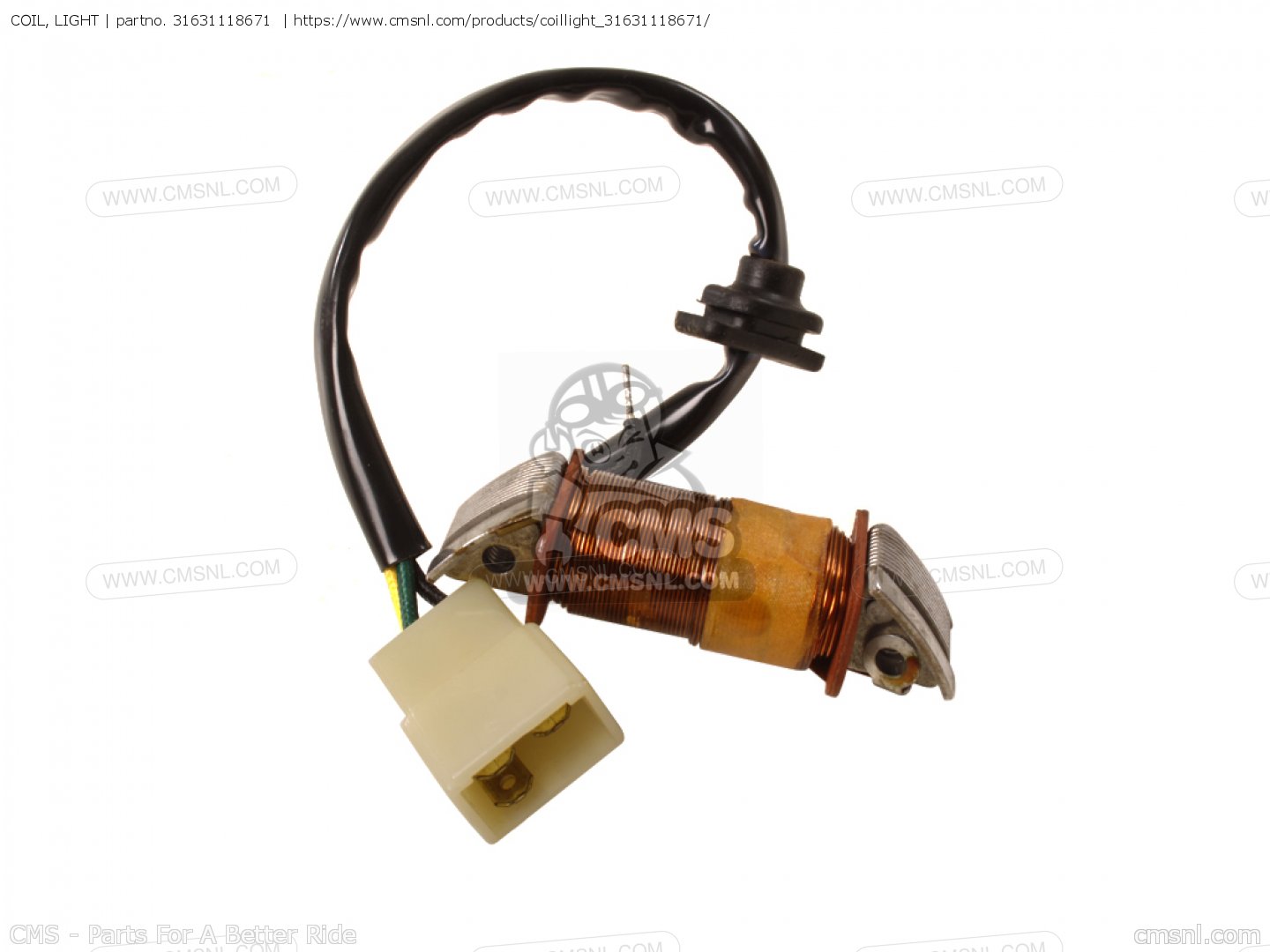 31631118671 Coil, Light Honda buy the 31631118671 at CMSNL