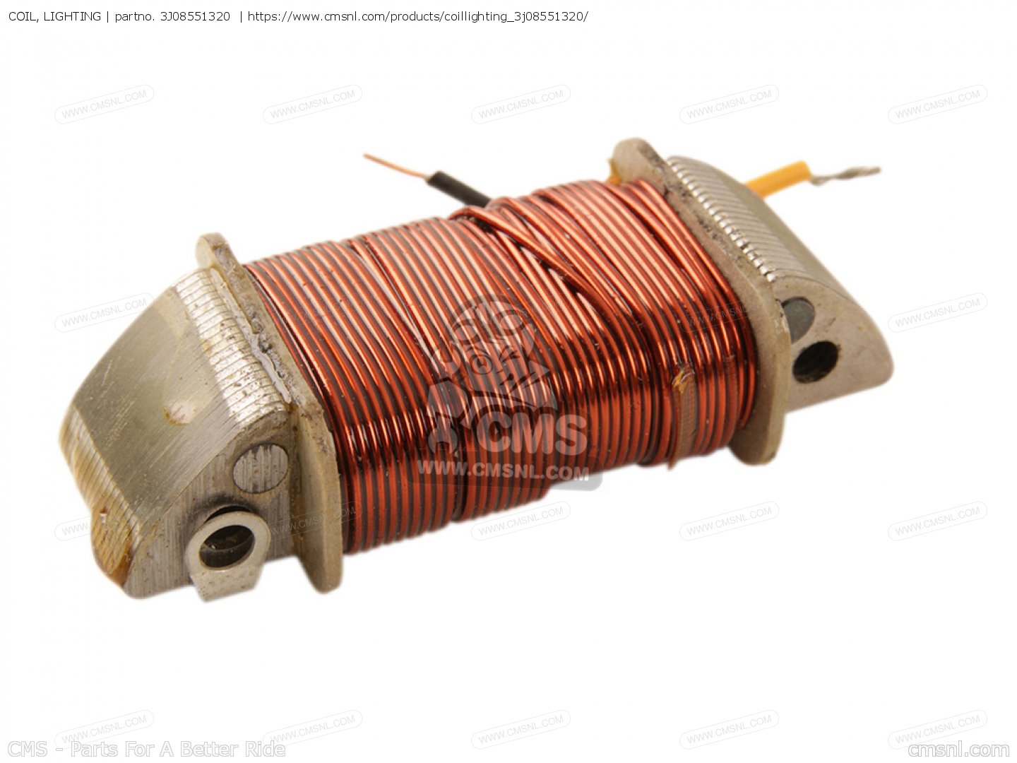 3J08551320 Coil, Lighting Yamaha buy the 3J0855132000 at CMSNL