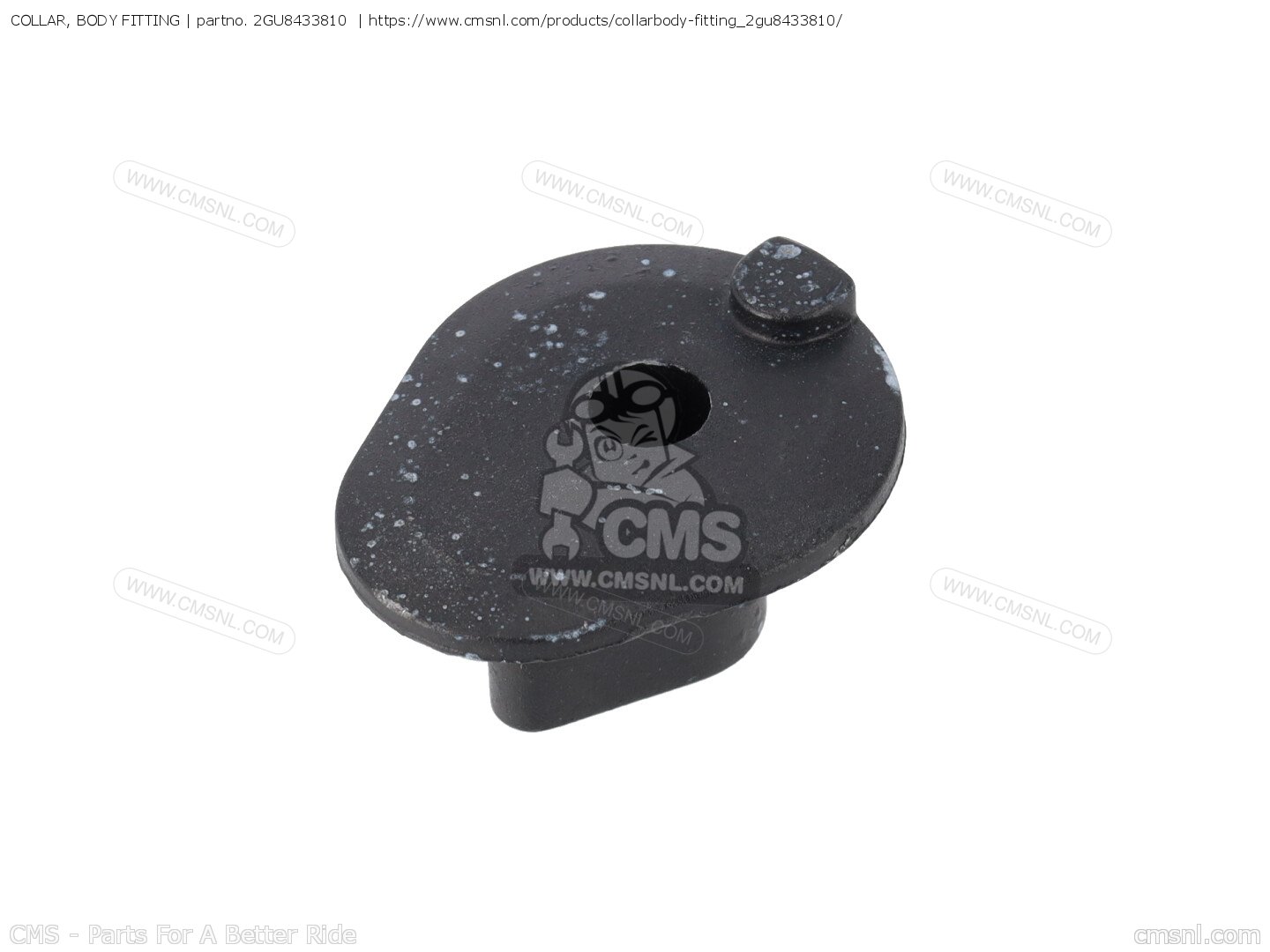 2GU8433810: COLLAR, BODY FITTING Yamaha - buy the 2GU-84338-10-00 at CMSNL