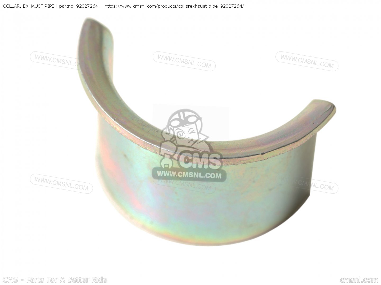 COLLAR, EXHAUST PIPE for ZX400C2 1985 EUROPE UK FR GR SD SP - order at ...