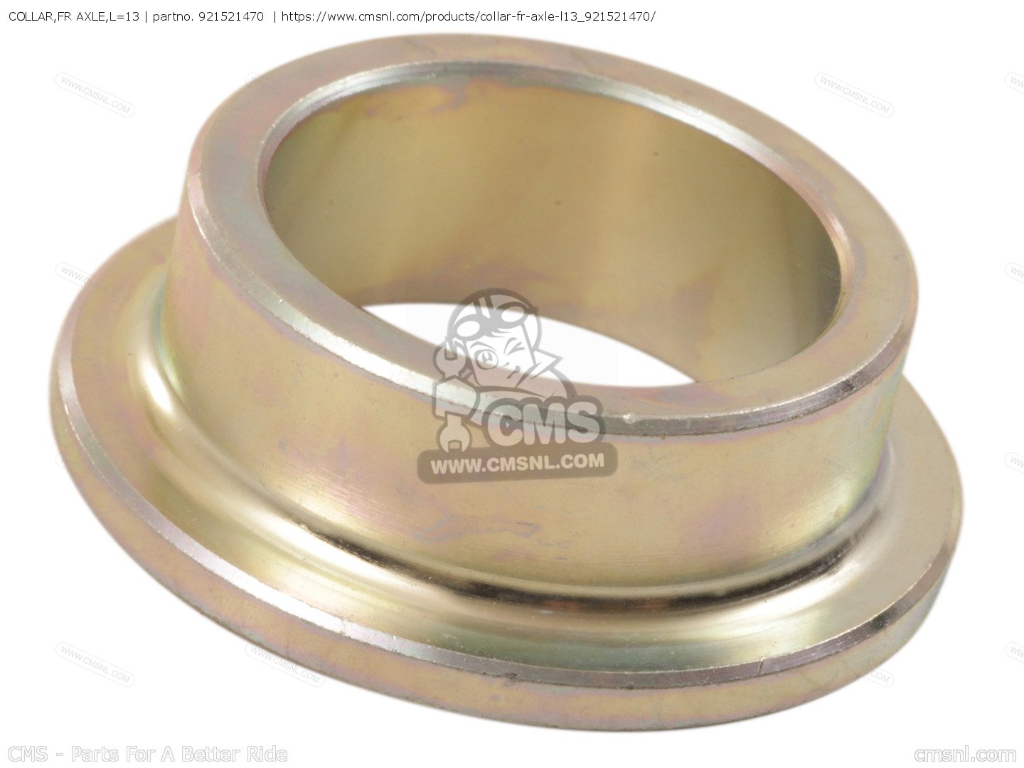 921521470: COLLAR,FR AXLE,L=13 Kawasaki - buy the 92152-1470 at CMSNL
