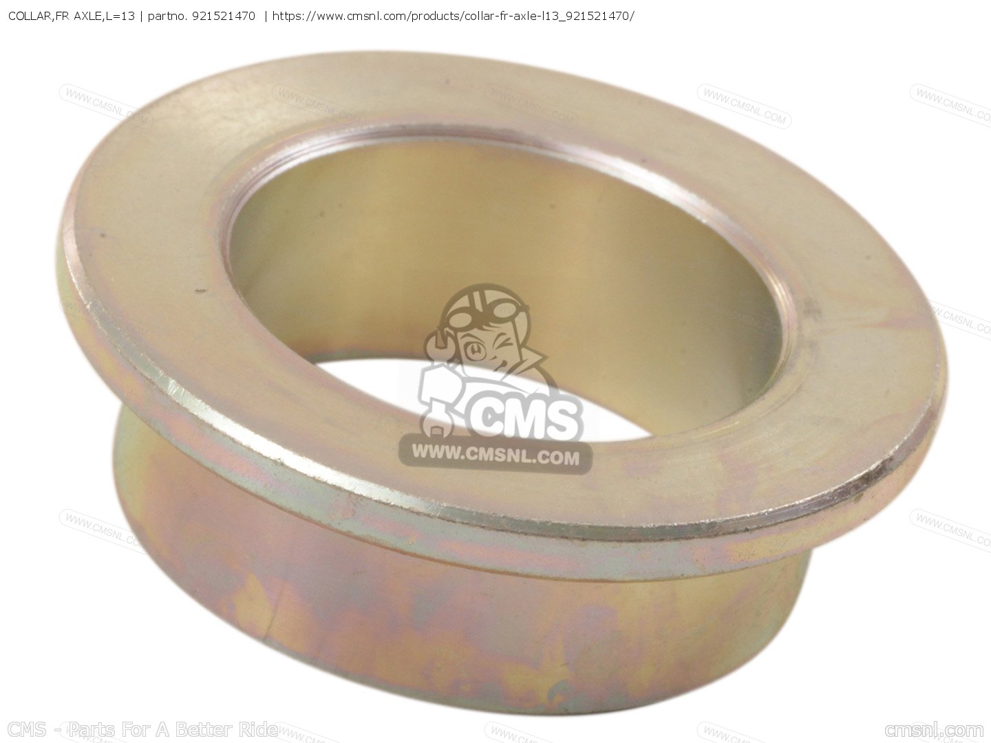 921521470: COLLAR,FR AXLE,L=13 Kawasaki - buy the 92152-1470 at CMSNL