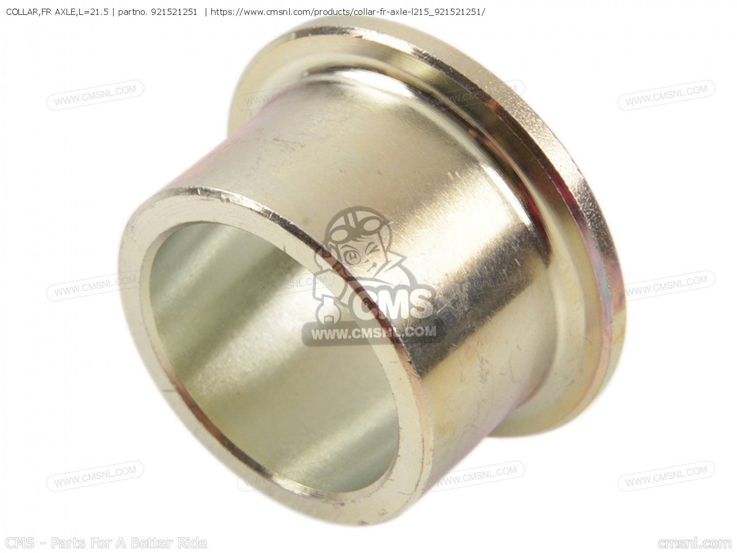 921521251: COLLAR,FR AXLE,L=21.5 Kawasaki - buy the 92152