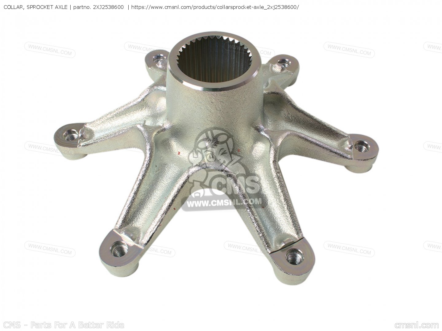 2xj2538600 Collar Sprocket Axle Yamaha Buy The 2xj 25386 00 00 At Cmsnl 1214