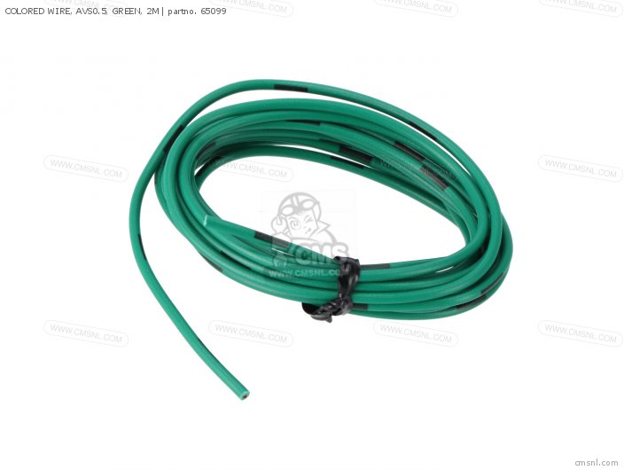 Daytona COLORED WIRE, AVS0.5, GREEN, 2M 65099