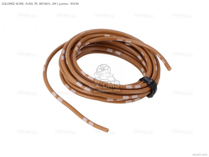 Daytona COLORED WIRE, AVS0.75, BROWN, 2M 93190