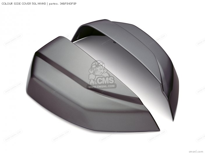 Yamaha COLOUR SIDE COVER 50L MNM3 34BF843F0P