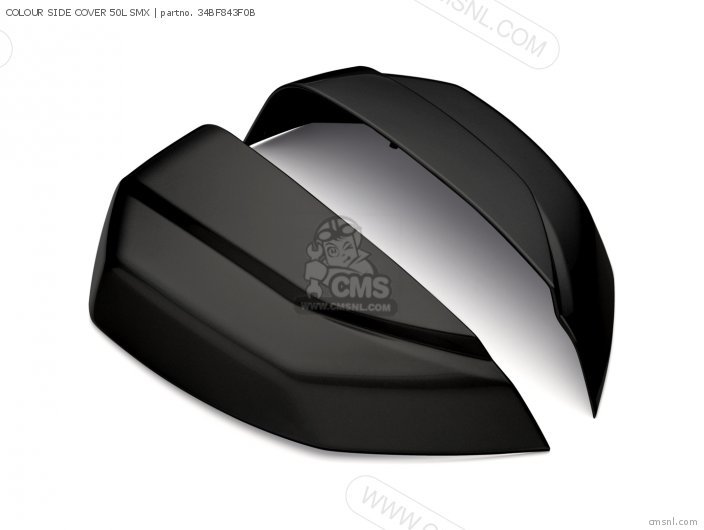 Yamaha COLOUR SIDE COVER 50L SMX 34BF843F0B