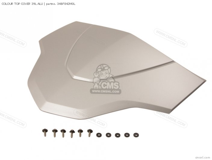 Yamaha COLOUR TOP COVER 39L ALU 34BF842M0L