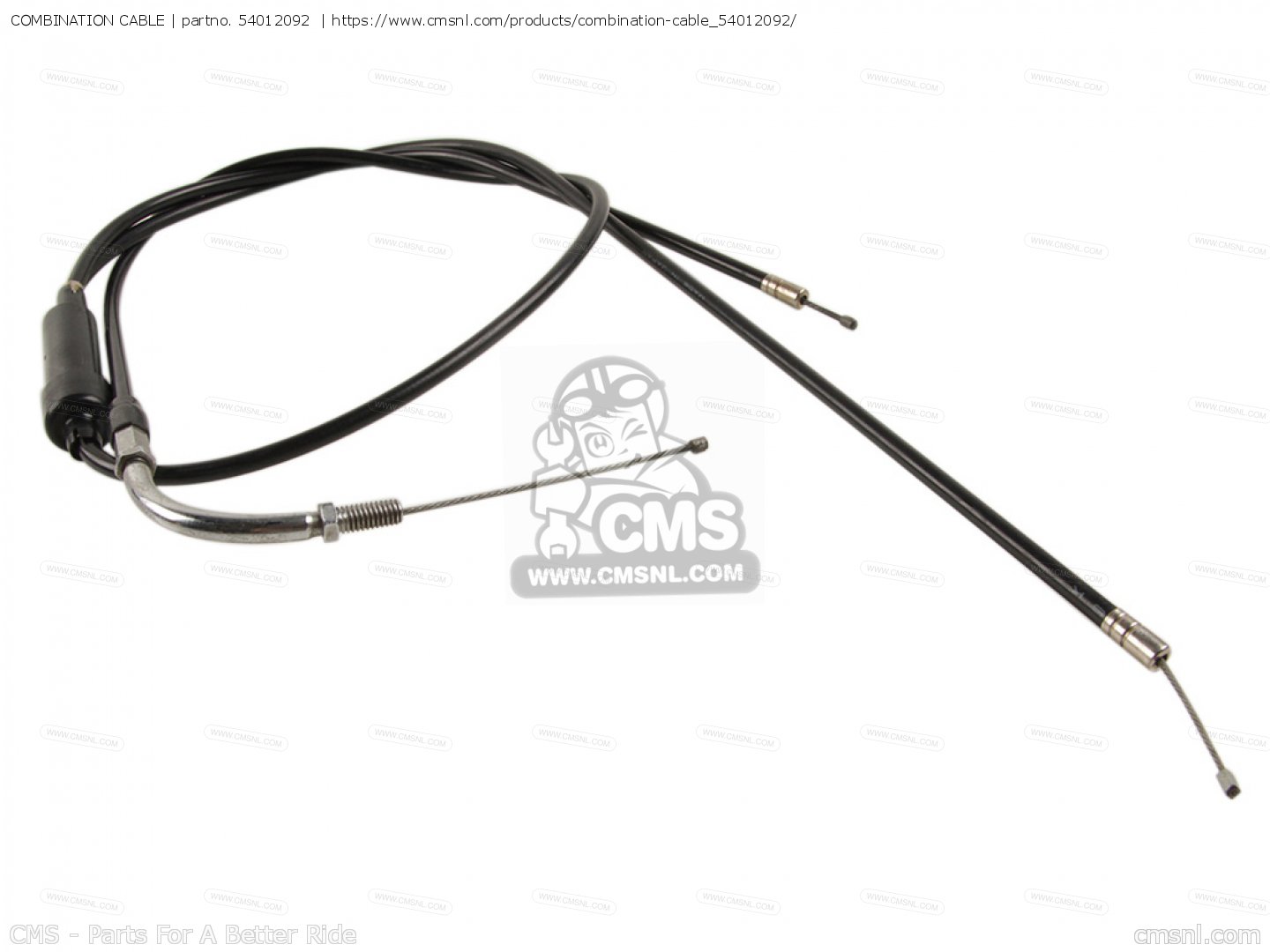 54012092: Combination Cable Kawasaki - buy the 54012-092 at CMSNL