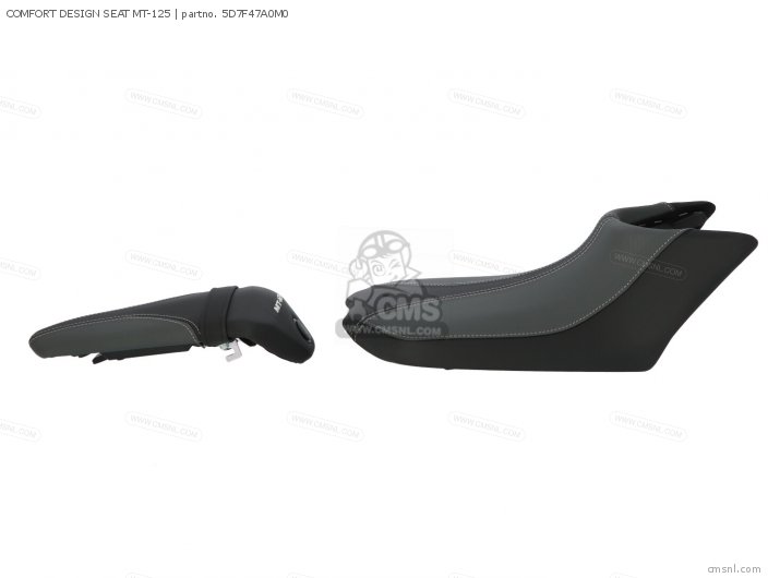 Yamaha COMFORT DESIGN SEAT MT-125 5D7F47A0M0 Yamaha COMFORT DESIGN SEAT MT-125 5D7F47A0M0