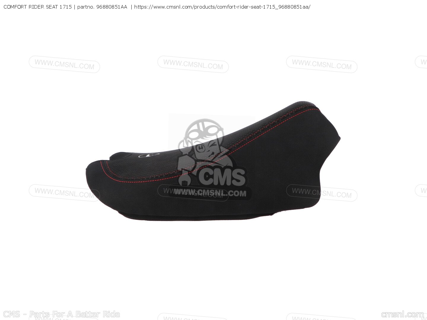 96880851AA: Comfort Rider Seat 1715 Ducati - Buy The 96880851AA At CMSNL