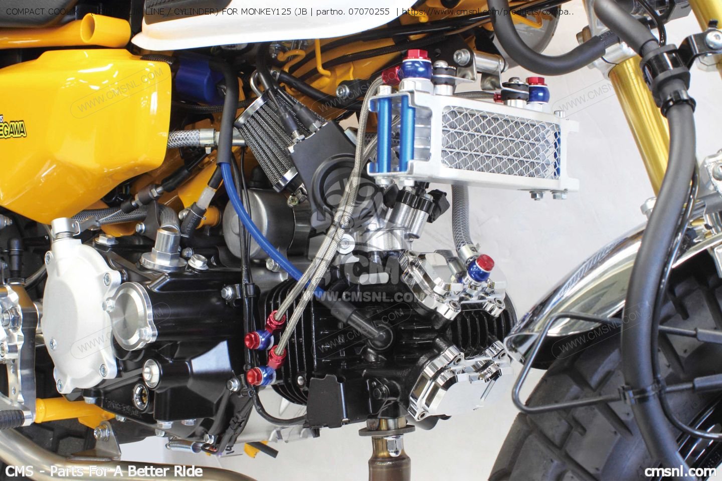 07070255 Compact Cool Kit (3fin / Slim Line / Cylinder) For Monkey125