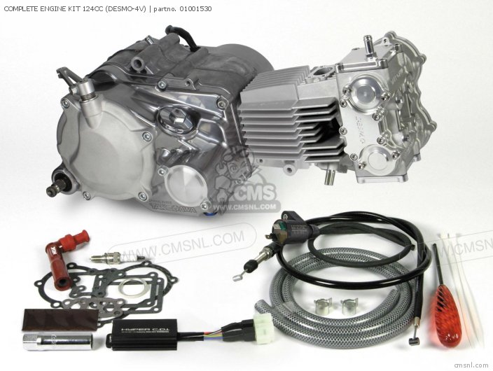 Takegawa COMPLETE ENGINE KIT 124CC (DESMO-4V) 01001530