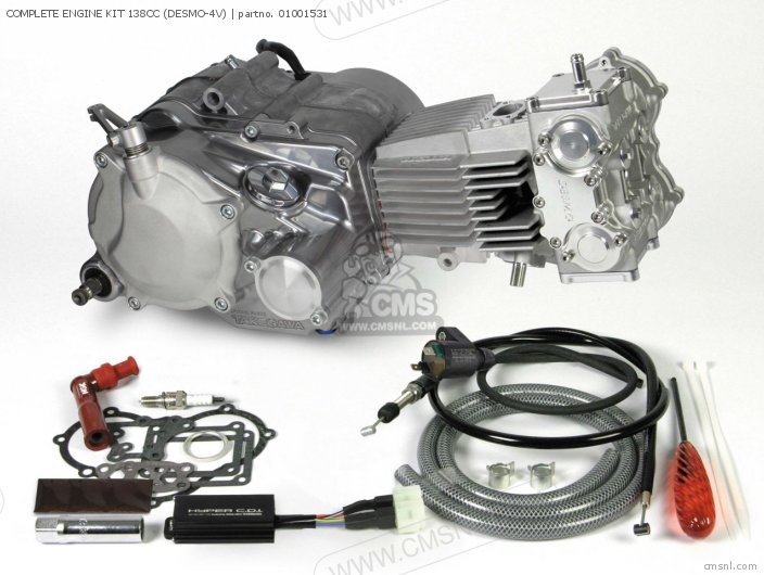 Takegawa COMPLETE ENGINE KIT 138CC (DESMO-4V) 01001531