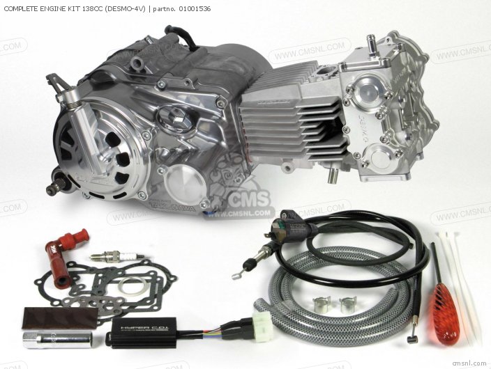 Takegawa COMPLETE ENGINE KIT 138CC (DESMO-4V) 01001536