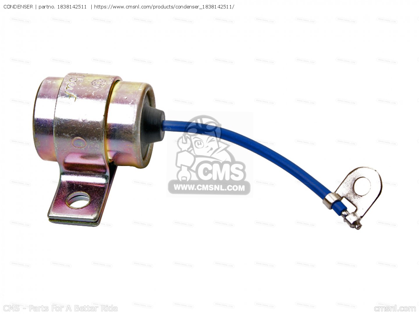 1838142511 Condenser Yamaha buy the 1838142511 at CMSNL