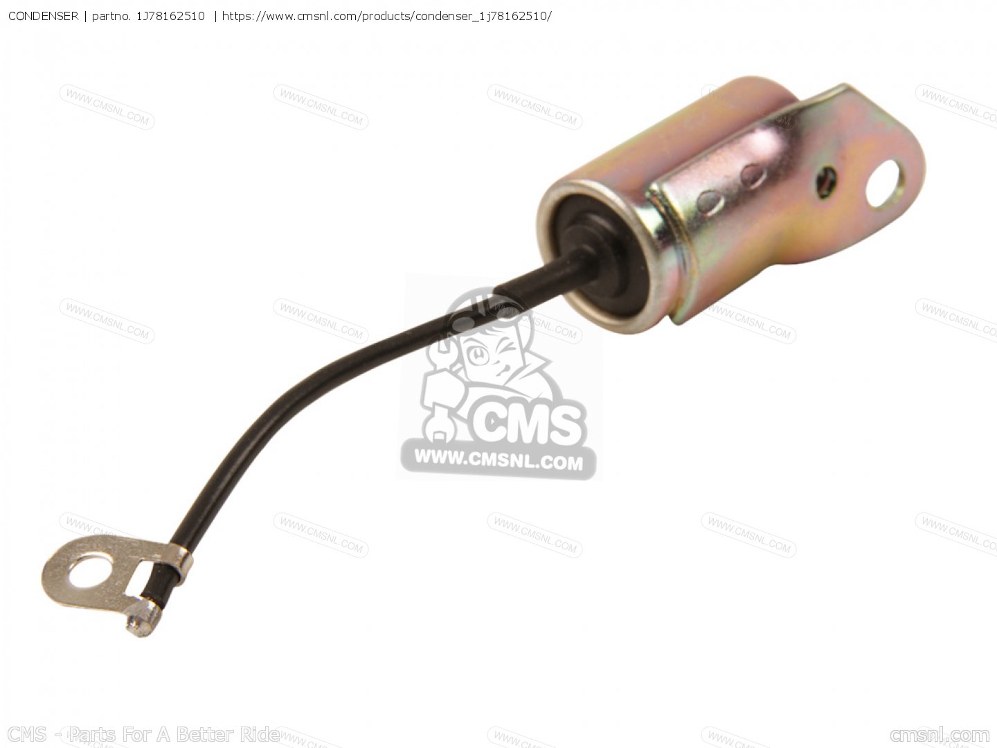 1J78162510 Condenser Yamaha buy the 1J7816251000 at CMSNL