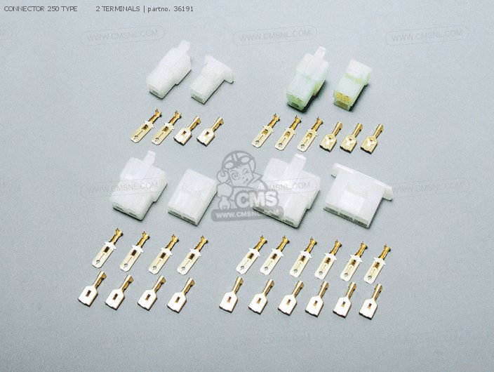 Daytona CONNECTOR 250 TYPE 2 TERMINALS 36191 Daytona CONNECTOR 250 TYPE 2 TERMINALS 36191