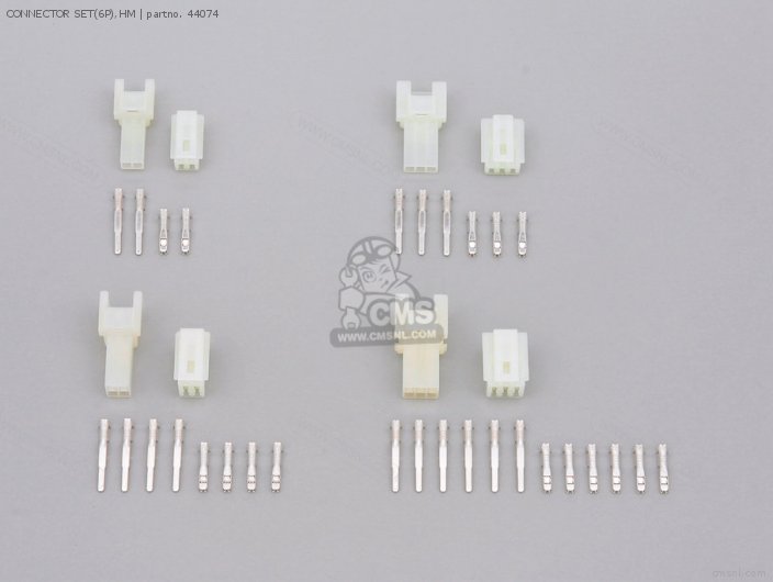 Daytona CONNECTOR SET(6P),HM 44074