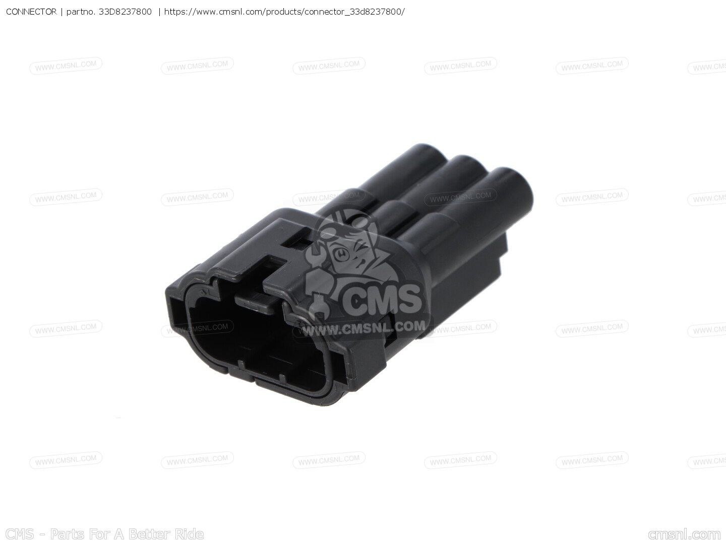 CONNECTOR for YZ250F 2019 B7B2 EUROPE 1UB7B-300E1 - order at CMSNL