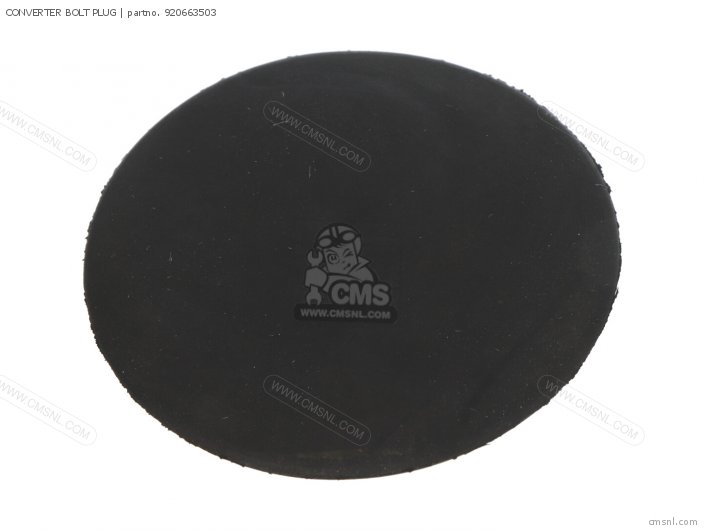 Kawasaki CONVERTER BOLT PLUG 920663503