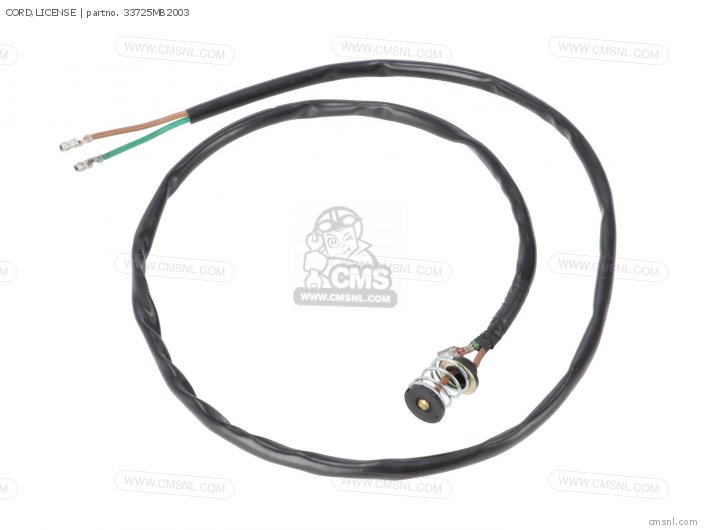 Honda CORD,LICENSE 33725MB2003