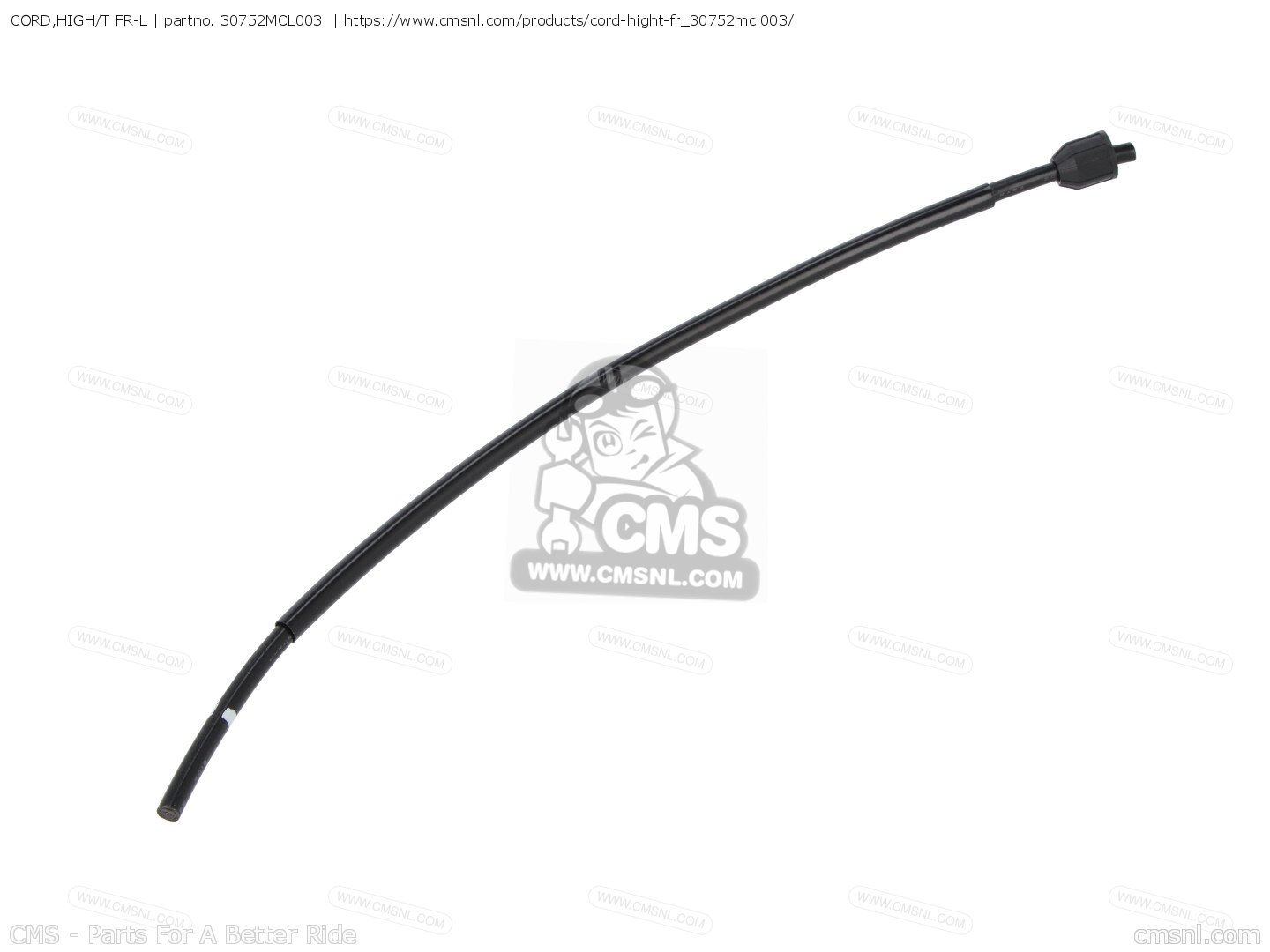 30752MCL003: CORD,HIGH/T FR-L Honda - buy the 30752-MCL-003 at CMSNL