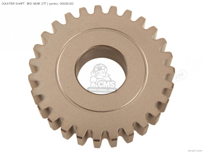 Takegawa COUNTER SHAFT 3RD GEAR 27T 00020182 Takegawa COUNTER SHAFT 3RD GEAR 27T 00020182