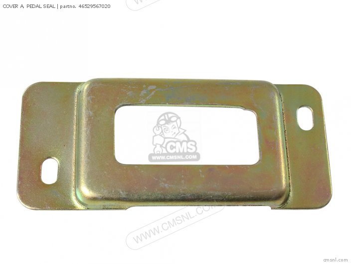 Honda COVER A, PEDAL SEAL 46529567020