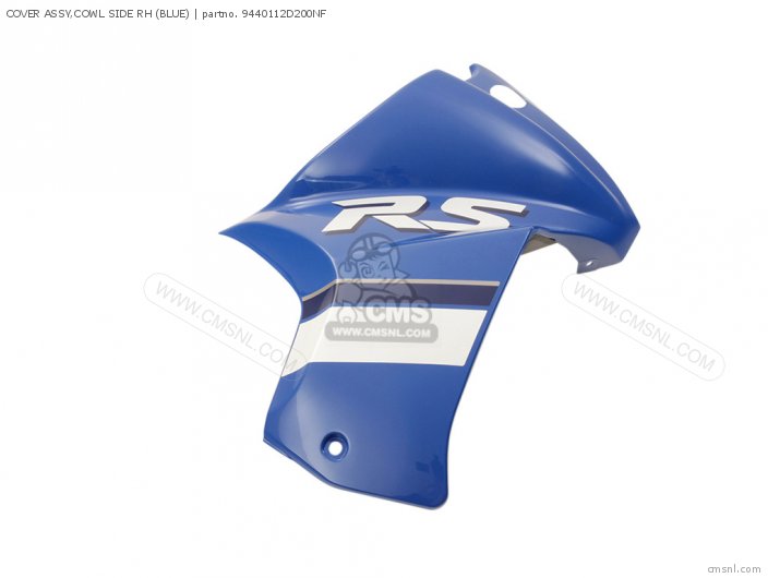 Suzuki COVER ASSY,COWL SIDE RH (BLUE) 9440112D200NF