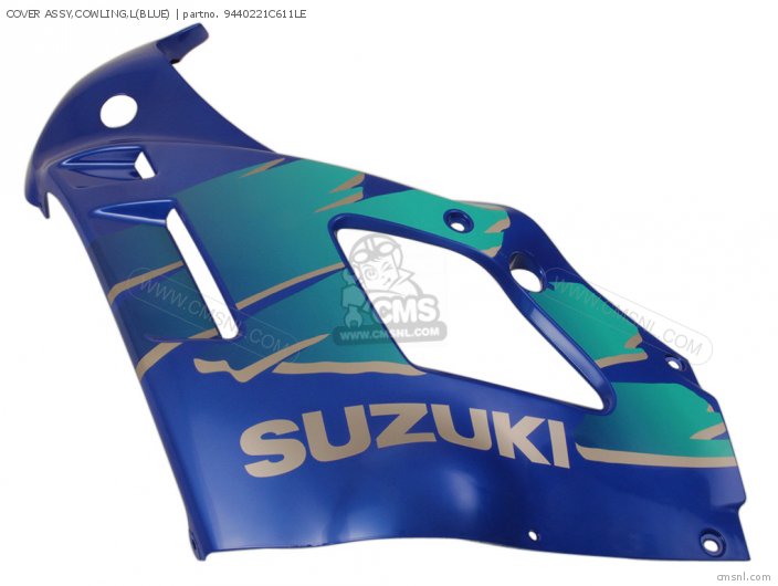 Suzuki COVER ASSY,COWLING,L(BLUE) 9440221C611LE