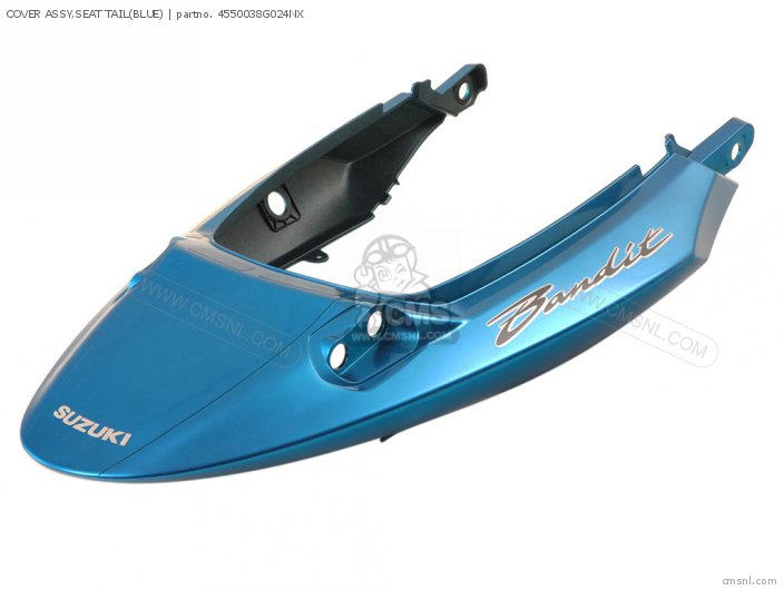 Suzuki COVER ASSY,SEAT TAIL(BLUE) 4550038G024NX