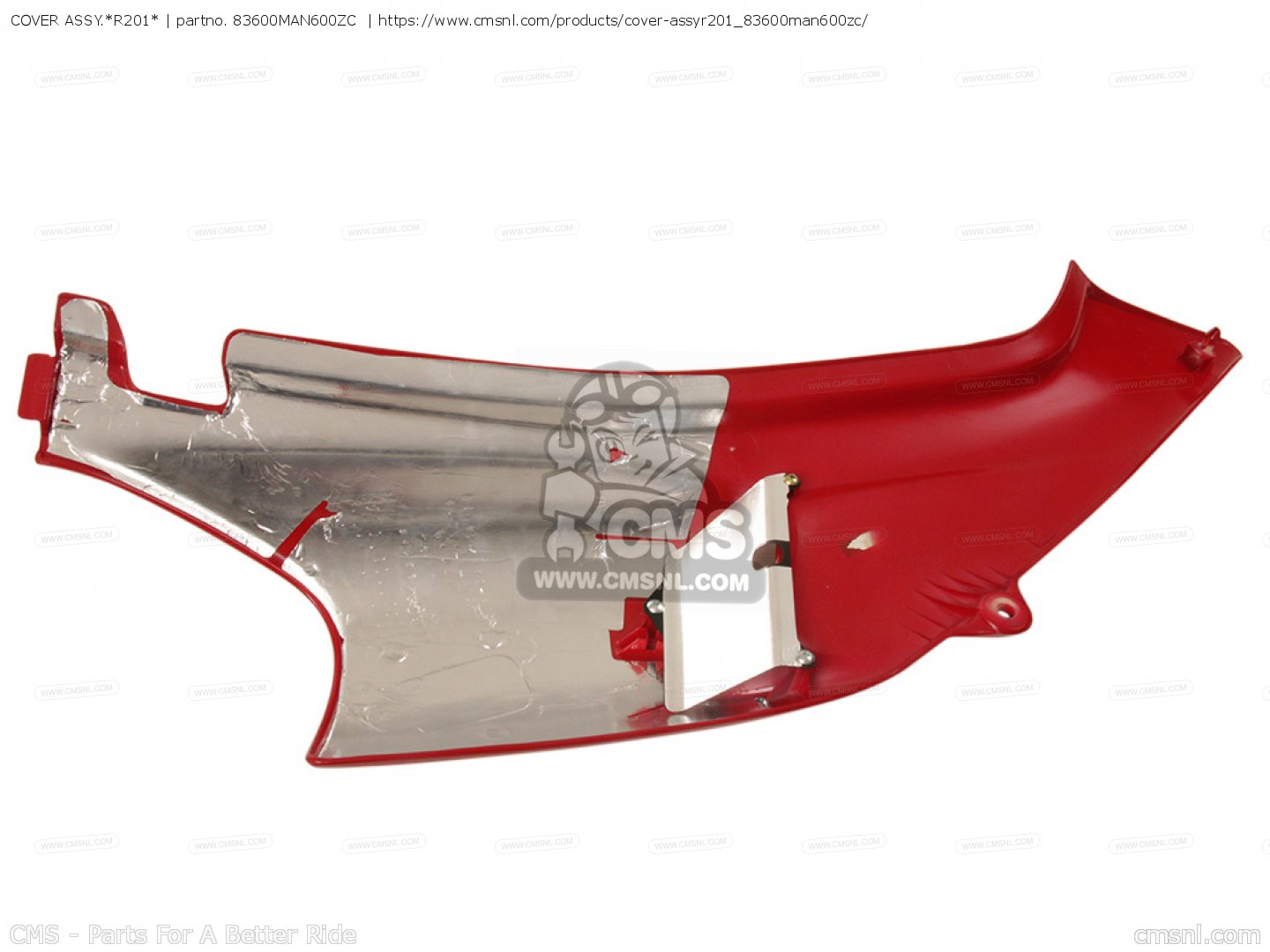 83600MAN600ZC: COVER ASSY.*R201* Honda - buy the 83600-MAN-600ZC