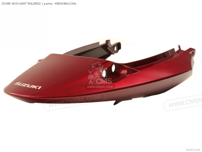 Cover Assy, Seat Tail(red) photo