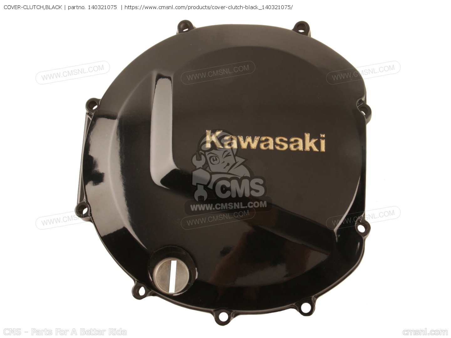 140321075 Coverclutch,black Kawasaki buy the 140321075 at CMSNL
