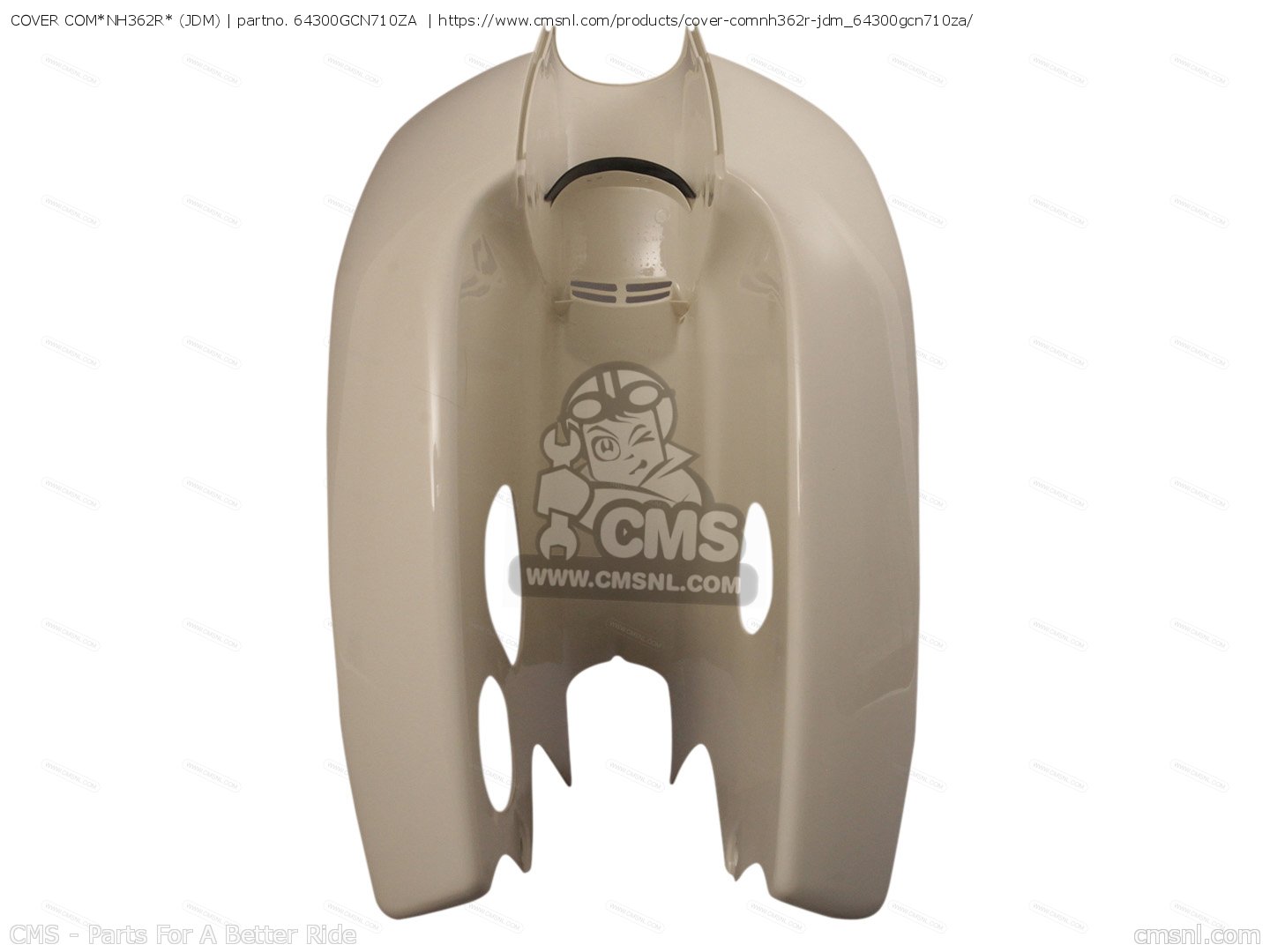 COVER COM*NH362R* for Honda - order at CMSNL