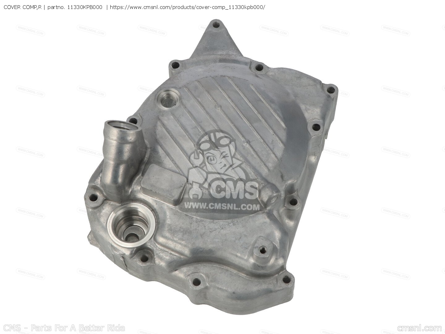 Cover Comp R 11330KPB000: COVER COMP,R Honda - buy the 11330-KPB-000 at CMSNL