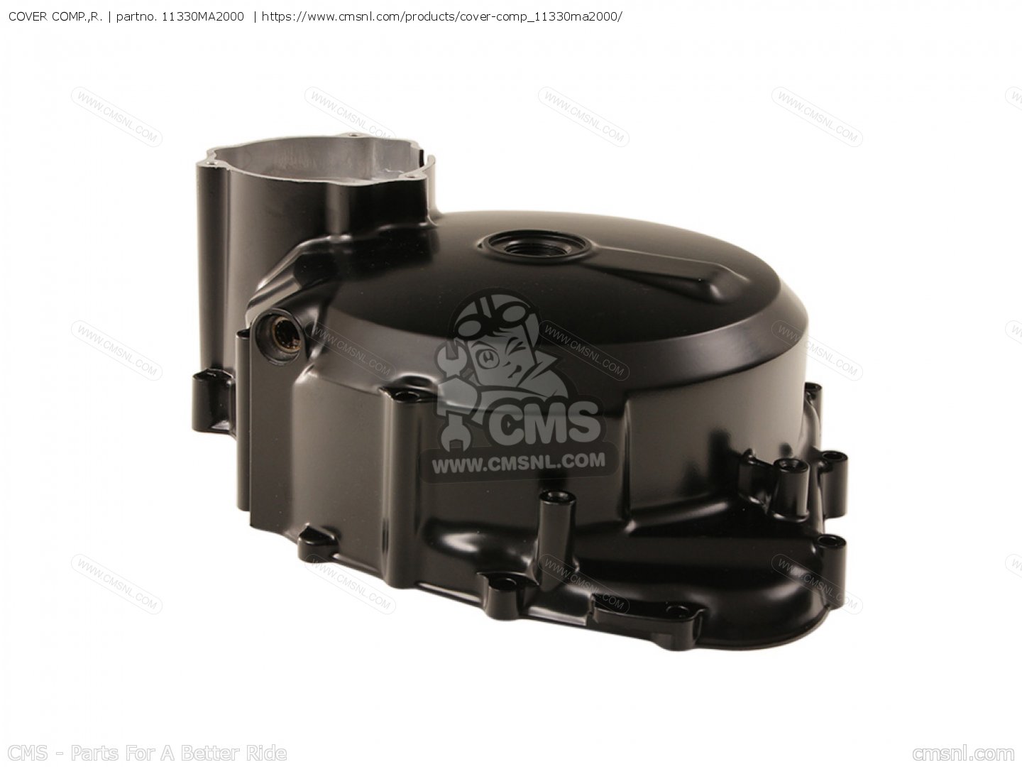 Cover Comp R 11330MA2000: COVER COMP.,R. Honda - buy the 11330-MA2-000 at CMSNL