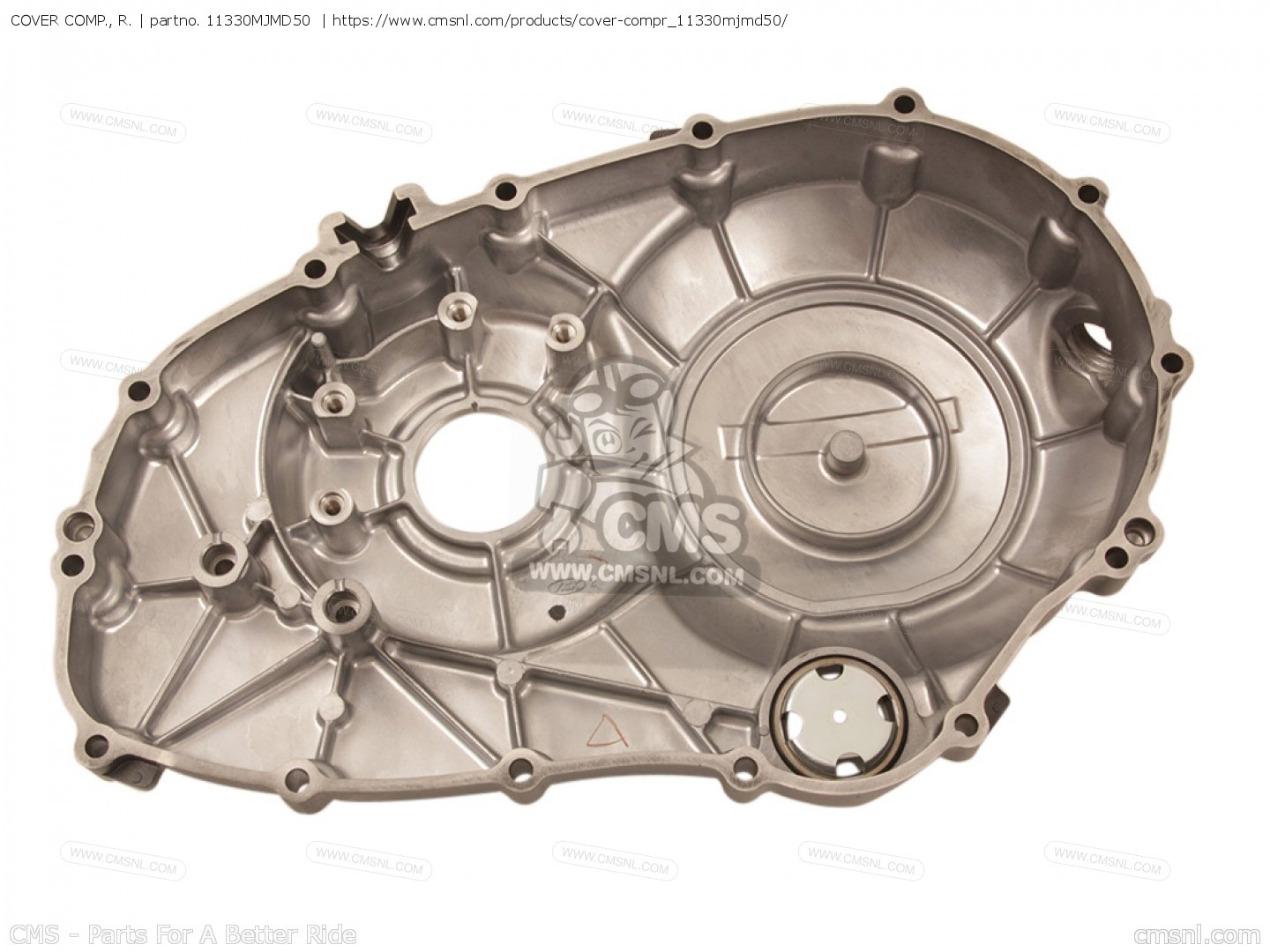 Cover Comp R 11330MJMD50: COVER COMP,R Honda - buy the 11330-MJM-D50 at CMSNL