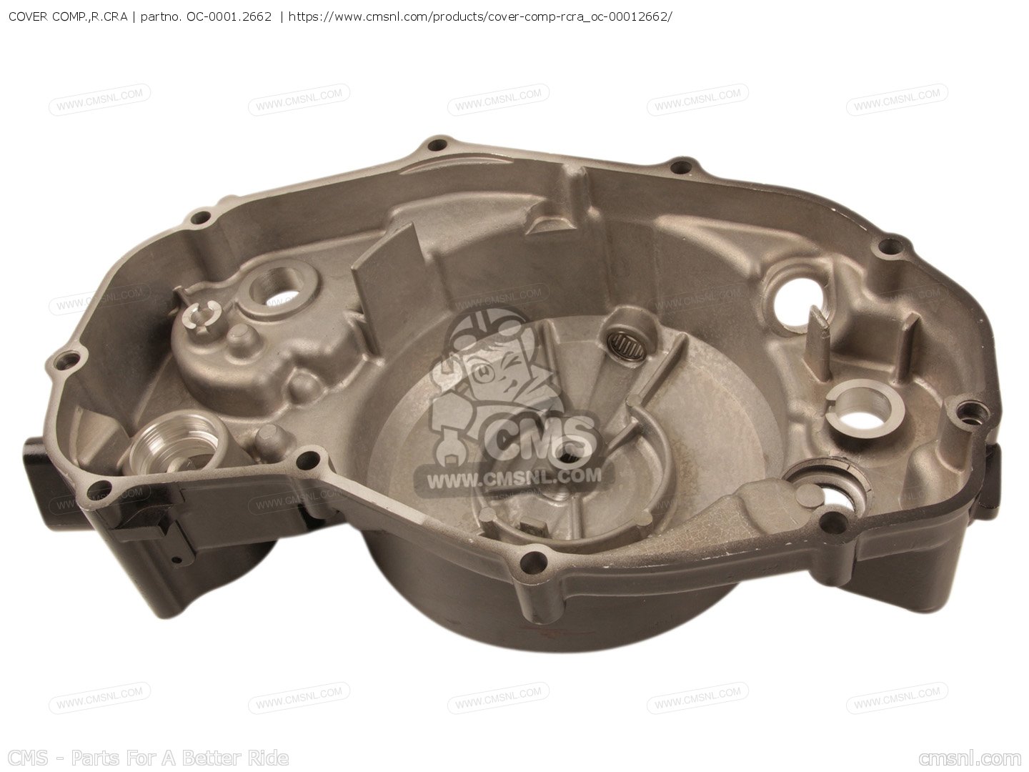 Cover Comp R OC-0001-2662: COVER COMP.,R.CRA Honda - buy the 11330-KAK-900 at CMSNL