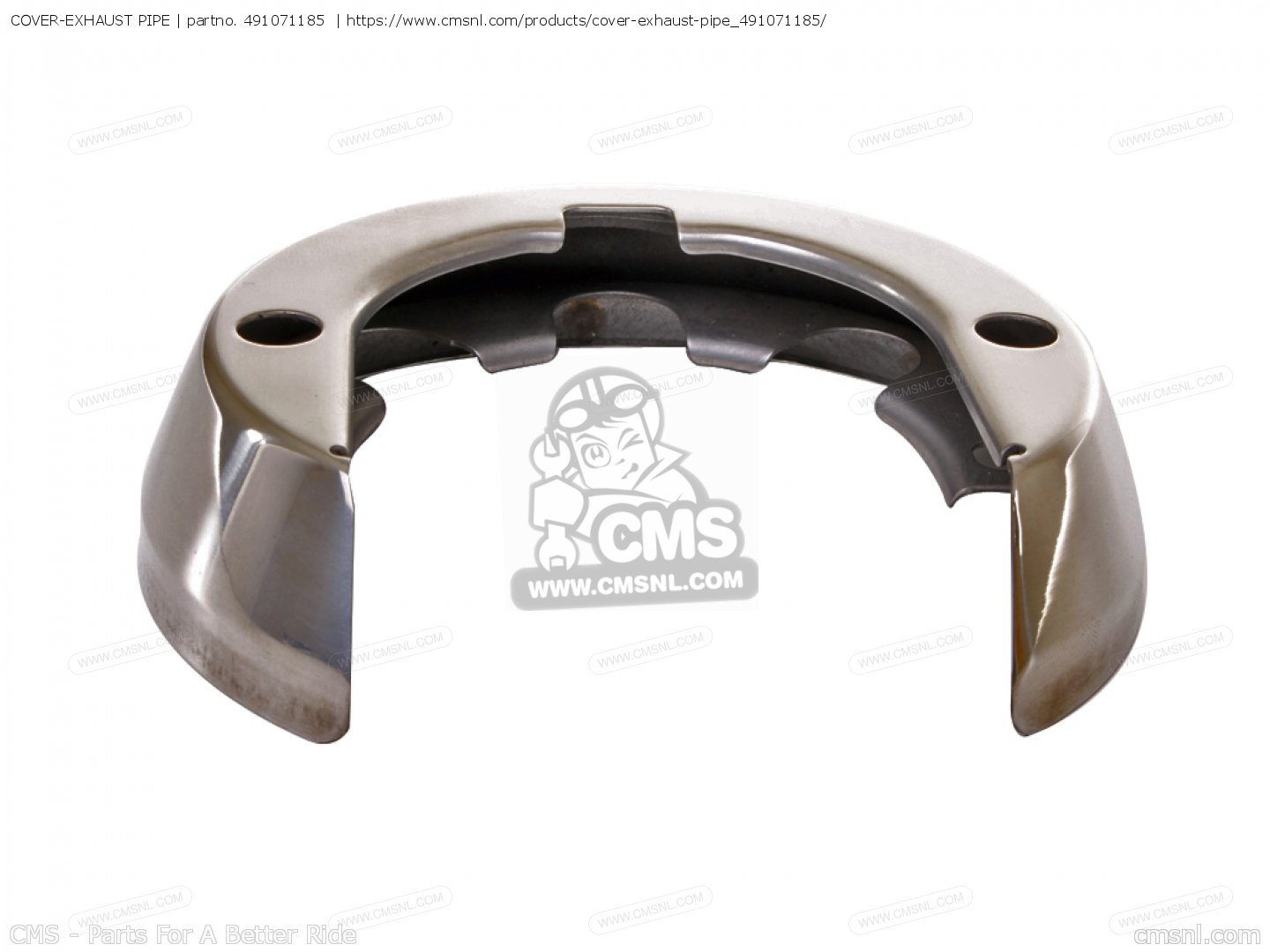COVER-EXHAUST PIPE,EN for ZX1200B1 ZX12R 2002 USA CALIFORNIA 
