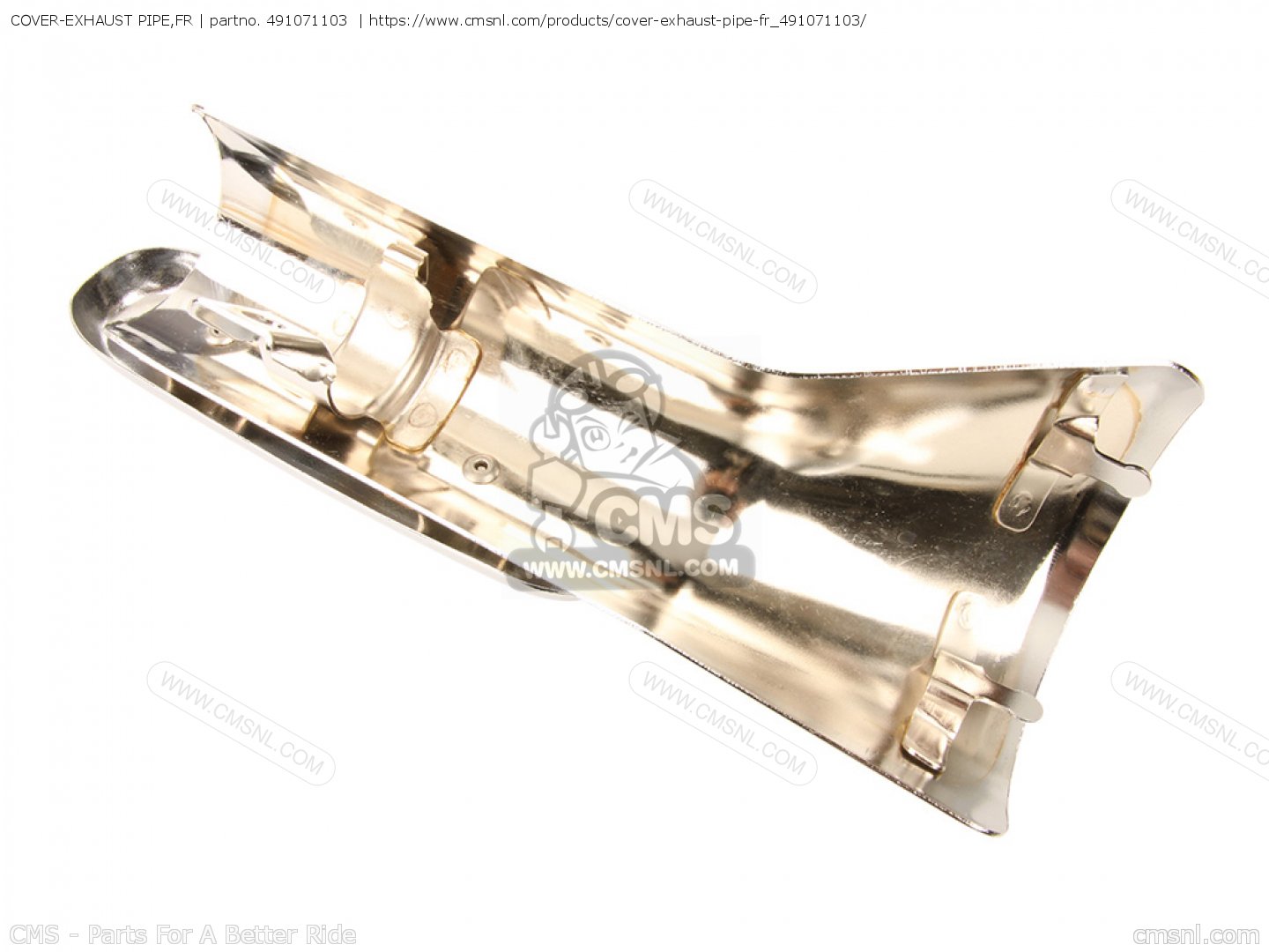 COVEREXHAUST PIPE,MU for VN1500E2 VN1500 CLASSIC 1999 EUROPE UK FR NL