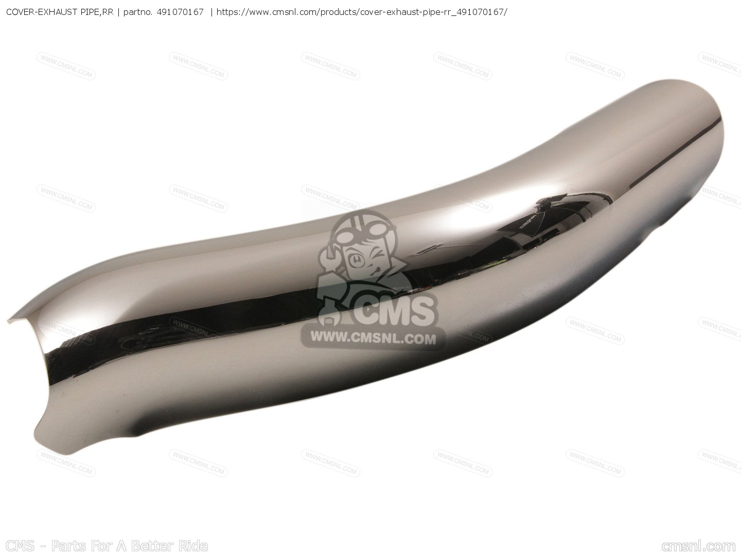 491070167 Coverexhaust Pipe,rr Kawasaki buy the 491070167 at CMSNL