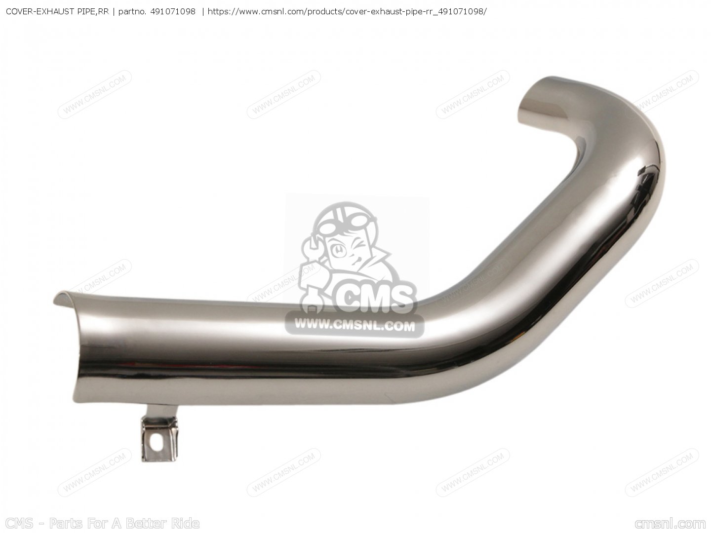 491071098 Coverexhaust Pipe,rr Kawasaki buy the 491071098 at CMSNL